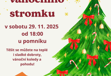 Rozsvěcení vánočního stromku