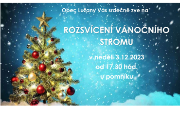 Rozsvícení vánočního stromu 2023 Rozsvícení vánočního stromu 2023